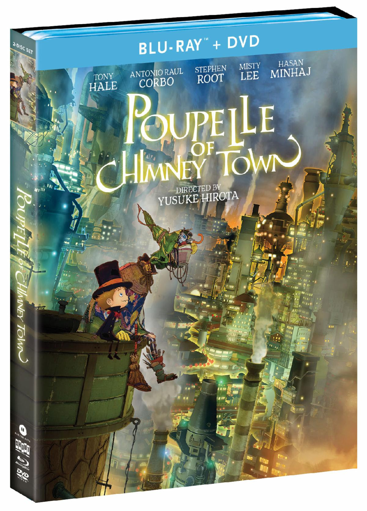 Poupelle of Chimney Town Blu-Ray & DVD Cover