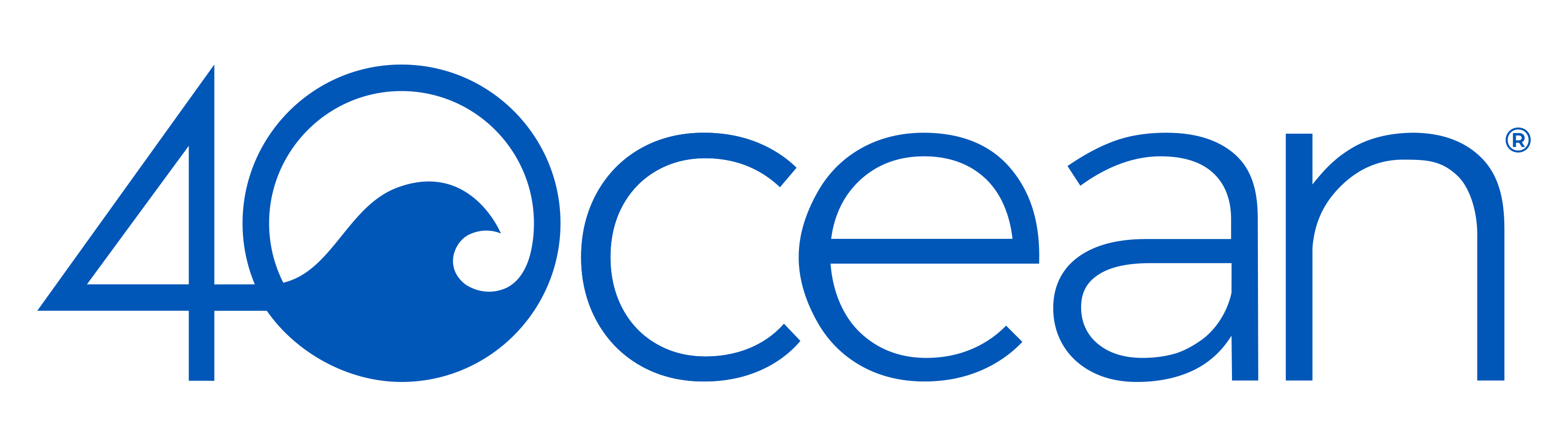 4 OCEAN * Breast Cancer Awareness Month * Logo_Blue