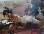 Oil Sketch - Elissa Reading - Posted on Monday, March 2, 2015 by Mark Lague