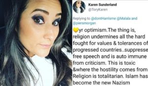UK: Tory council candidate suspended for “Islamophobic” tweet comparing Islam to Nazism