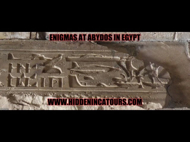 Abydos Temple: Evidence Of Helicopters And Other Ancient Machines In Egypt? Sddefault