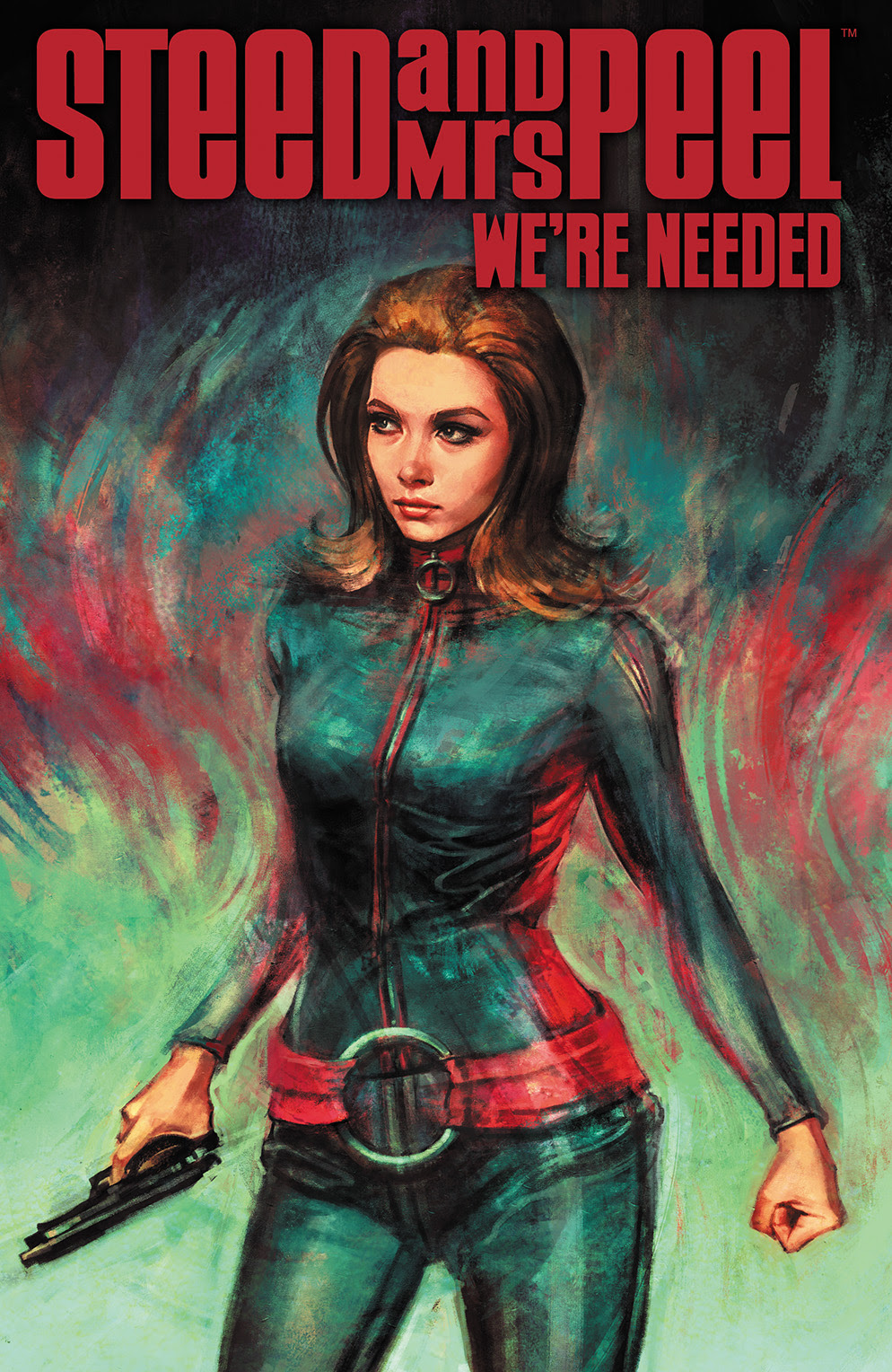 STEED AND MRS. PEEL: WE'RE NEEDED #2 Cover by Alice X. Zhang