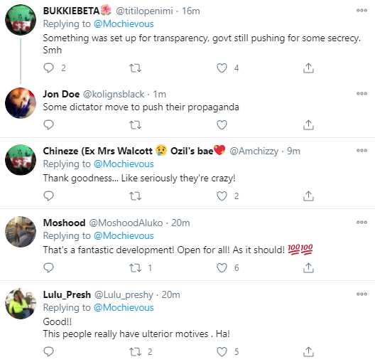 "We want an open panel" Nigerians say as youth representatives on the Lagos judicial panel of enquiry on police brutality are asked to sign oath of secrecy