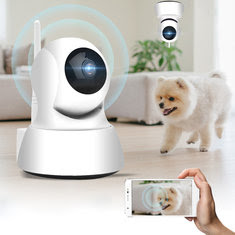 1080P Wireless Wifi Camera IR Night Vision 355° Panoramic