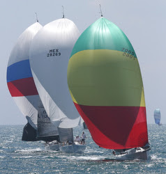 J/125 sailing MEXORC fast!