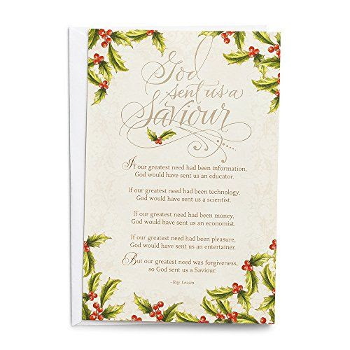 Christmas Boxed Cards God Sent Us a Savior -- Click image to ...