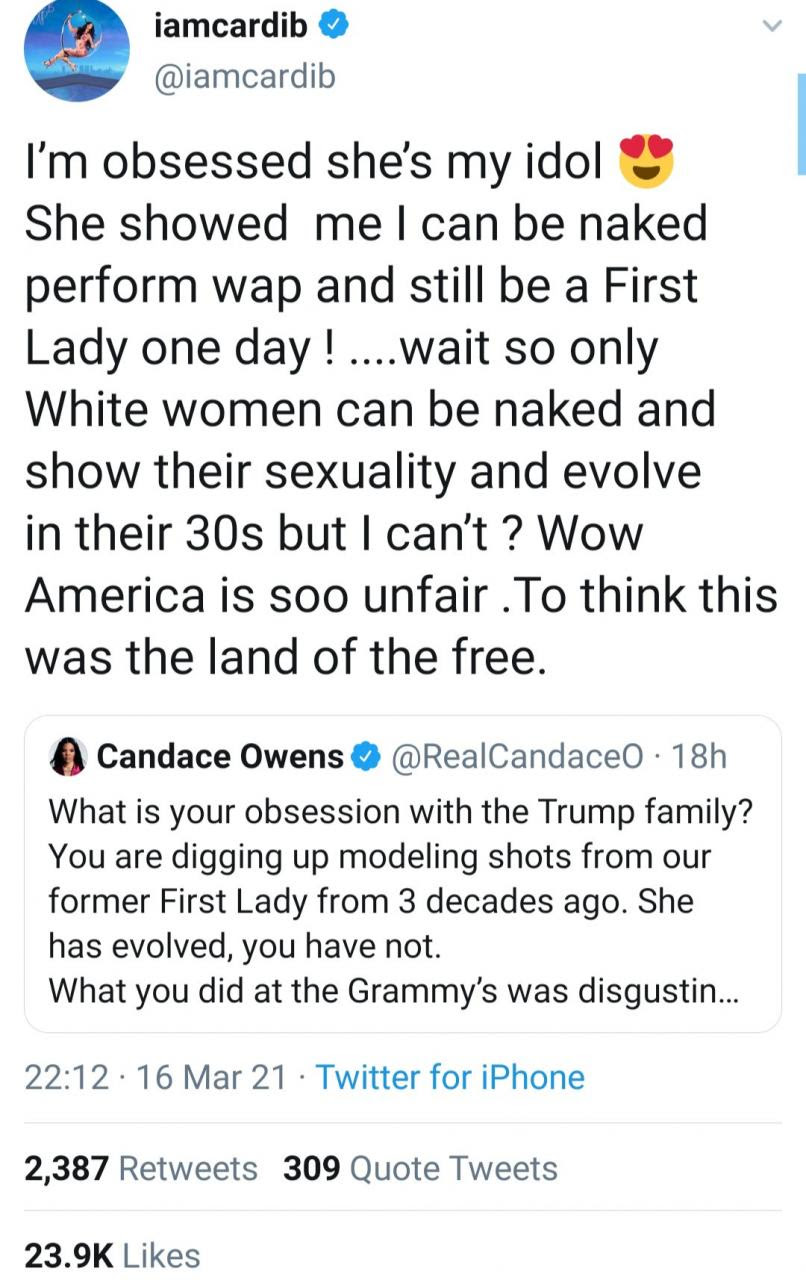 Cardi B and Candace Owens fight dirty and threaten to sue each other over Cardi