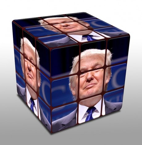 Donald Trump Cube - Public Domain