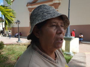 La defensora de derechos humanos Hermiliana Domínguez