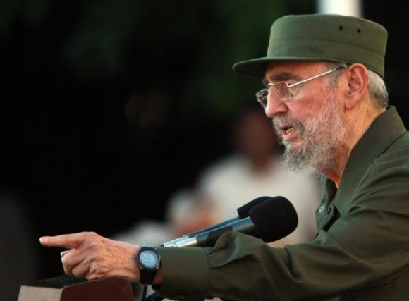 Fidel en la Universidad de La Habana, 3 de septiembre de 2010. Foto: Ismael Francisco