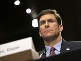 Defense Secretary Mark Esper testifies to the Senate Armed Services Committee about the budget, Wednesday, March 4, 2020, on Capitol Hill in Washington. (AP Photo/Jacquelyn Martin) ** FILE **