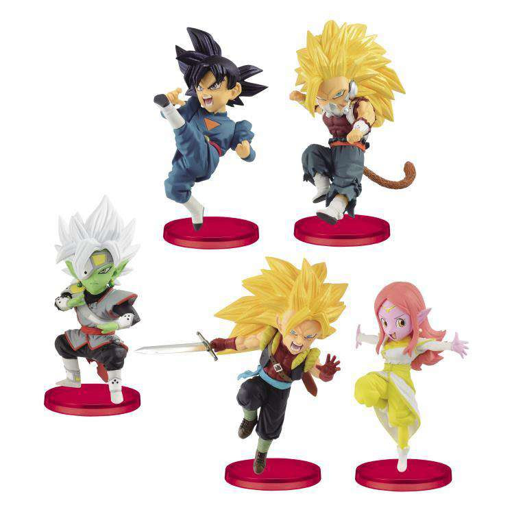 Image of Super Dragon Ball Heroes World Collectable Figure Vol. 7 Set of 5 Figures - AUGUST 2019