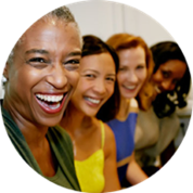 smiling women