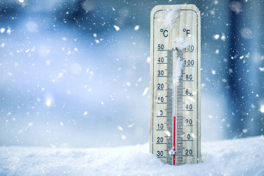 termometro registra bajas temperaturas