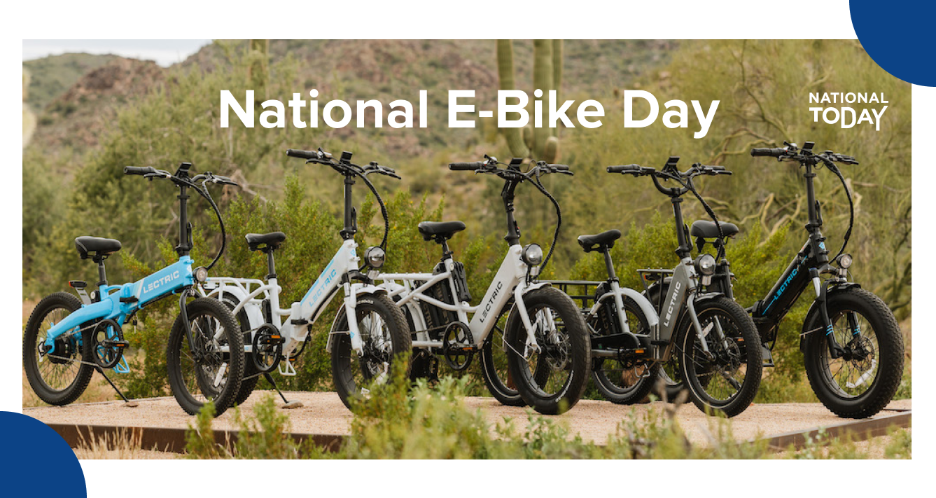 NATIONAL TODAY Ride to the future with National E-Bike Day 1e560d30-2098-943c-5ce5-8b41eb0835b6
