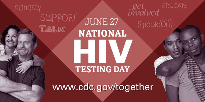 June 27 National HIV Testng Day