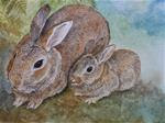 "Spring Bunnies" - Posted on Sunday, March 22, 2015 by Egretta Wells