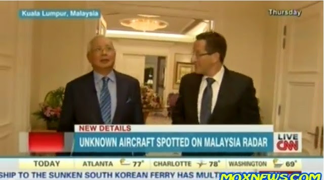 CNN MH370 Shocker! Mystery Plane Captured On Malaysian Radar When Flight Went Missing - Malaysia Prime Minister