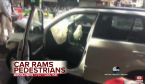 Graphic video of vehicular jihad attack in Melbourne, Australia