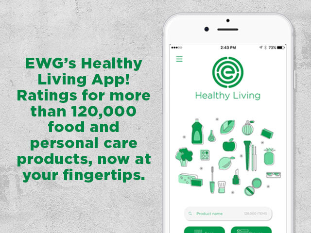 Get EWG's Healthy Living App