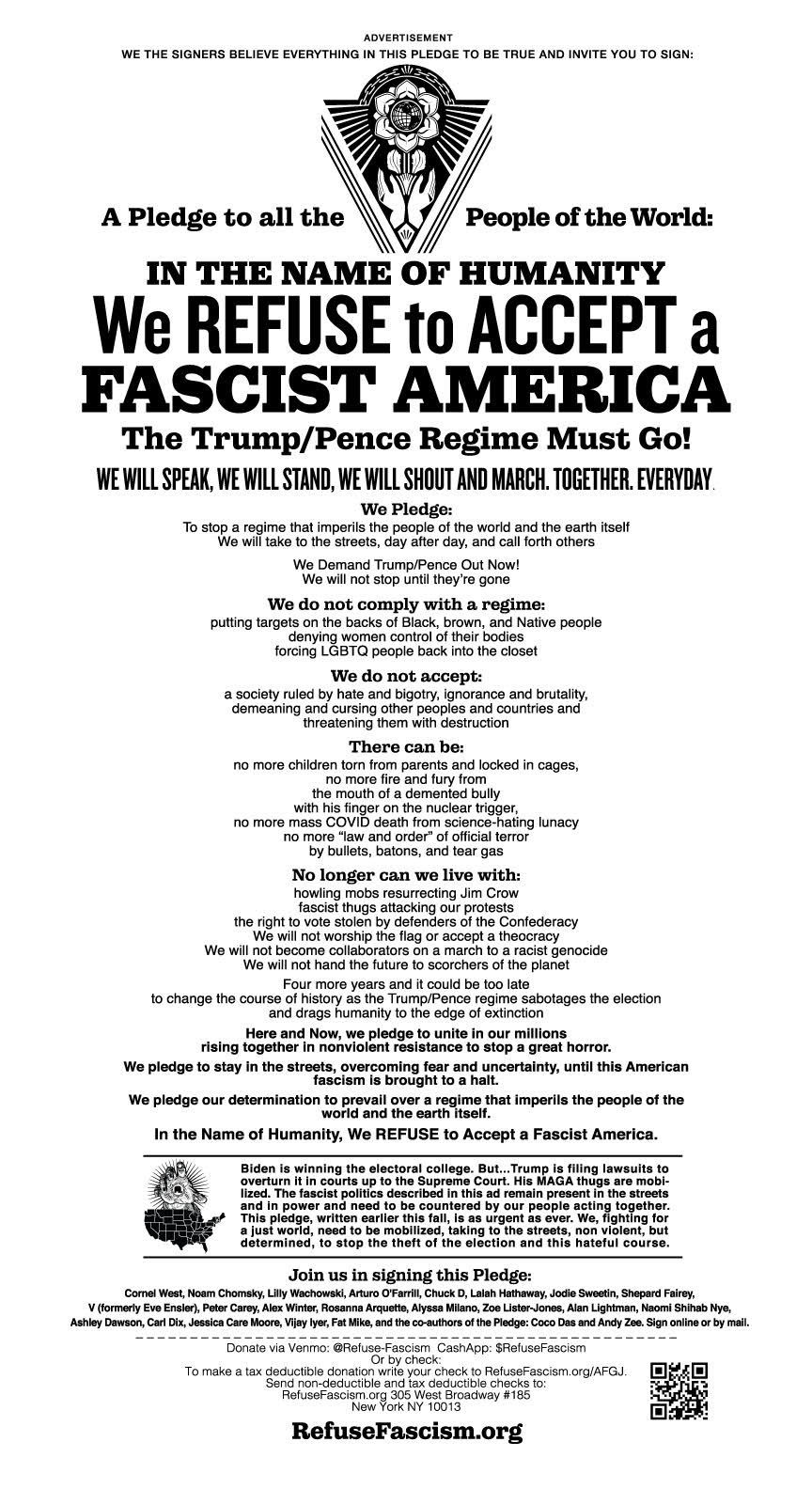 Refuse Fascism poster-hi res