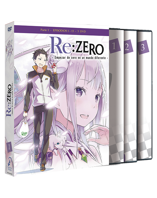 RE: Zero Parte 1 DVD RE: Zero Parte 1 DVD
