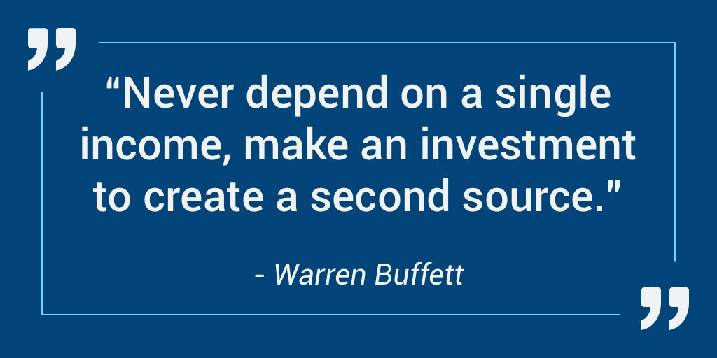 Investing can help you open up a second stream of income