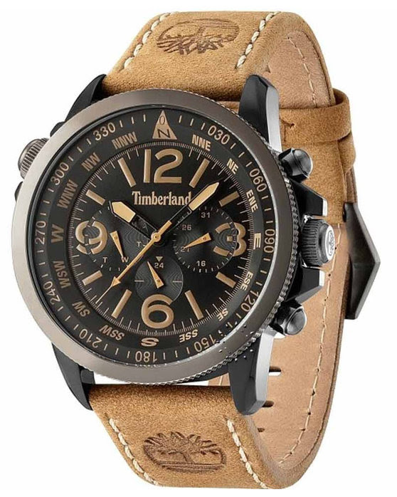 TIMBERLAND Campton Brown Leather Strap