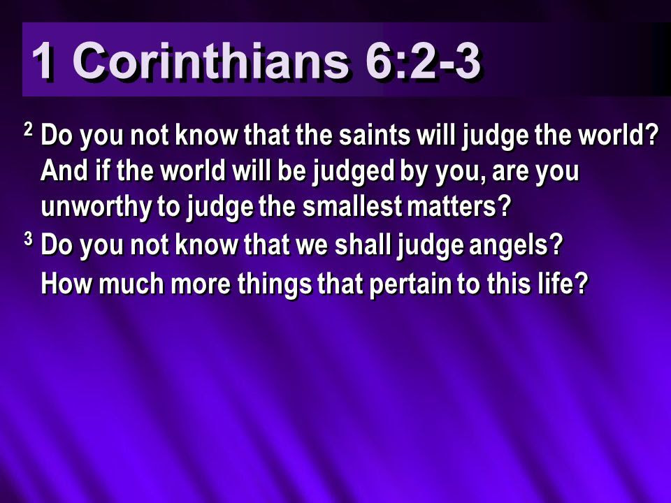 Image result for IMAGES OF 1ST CORINTHIANS 6: 1-3