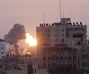 bombardeo a gaza
