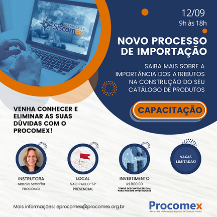 CURSO NOVO PROCESSO DE IMPORTAÇÃO