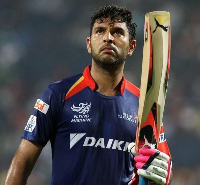 Yuvi was bought for &acirc;&sup1;16 crore by Delhi Daredevils in IPL 2015
