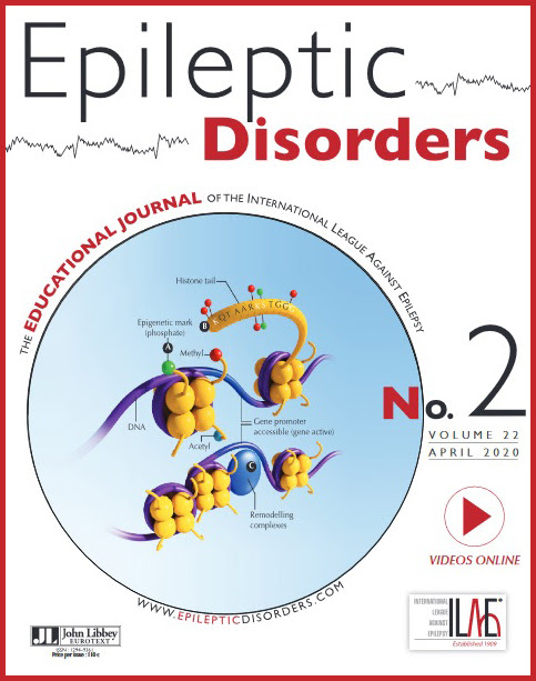 Epileptic
                          Disorders cover image 2020-2