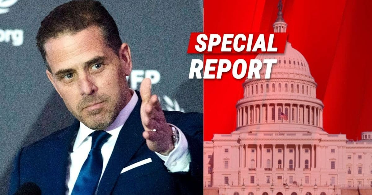 Hunter Biden Hit With Congress Investigation - He's Finally About To Go Down