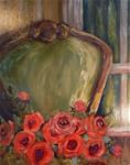 Sitting Pretty rose painting by Alabama Artist Angela Sullivan - Posted on Wednesday, February 11, 2015 by Angela Sullivan