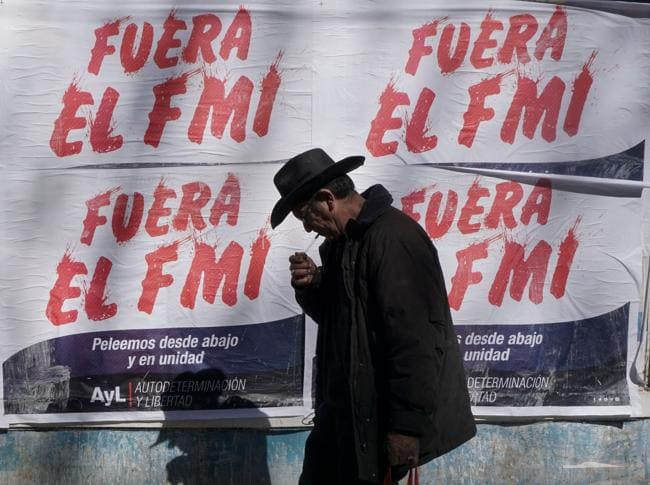 L’Argentina è di nuovo ad un passo dal baratro finanziario (foto: AFP)