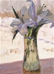 #12 Lilies in snow - Posted on Sunday, March 8, 2015 by Nancy Wallace