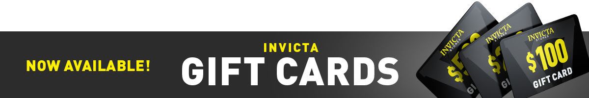 Now Available! Invicta Gift Cards