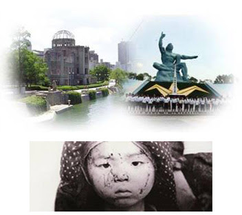 Hiroshima Nagasaki collage