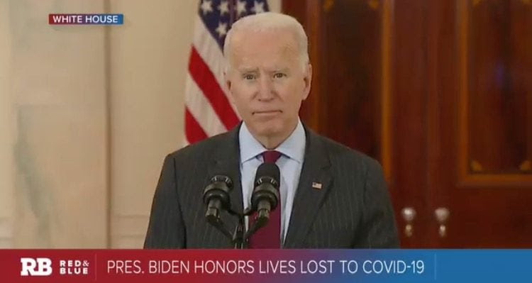 Biden Caught In Another Big Lie – Claims More Deaths from COVID than WWI, WWII and Vietnam Wars Combined – Simply Not True IMG_8845
