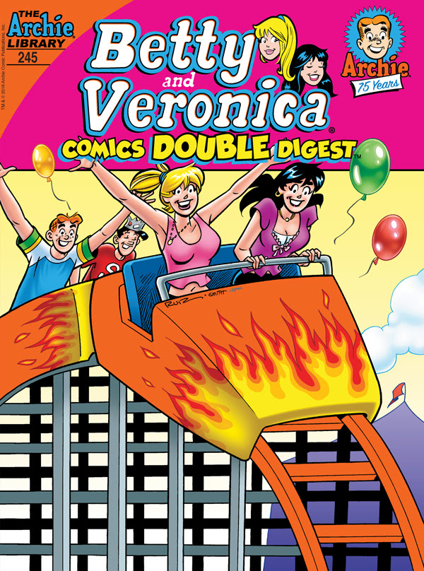 Betty & Veronica Comics Double Digest #245 cover by Fernando Ruiz