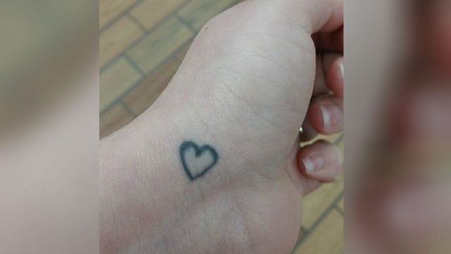 Here's What it Means if You See a Heart on a Child's Wrist  (Video)