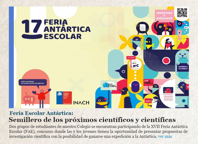 Feria Escolar Antártica: Semillero de los próximos científicos y científicas