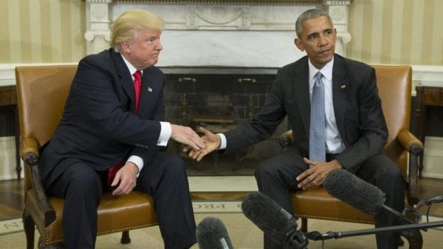 Resultado de imagen para obama se va de la casa blanca