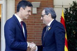 Gobierno y Generalitat se reúnen para rebajar la tensión mientras Sánchez trata de salvar los Presupuestos