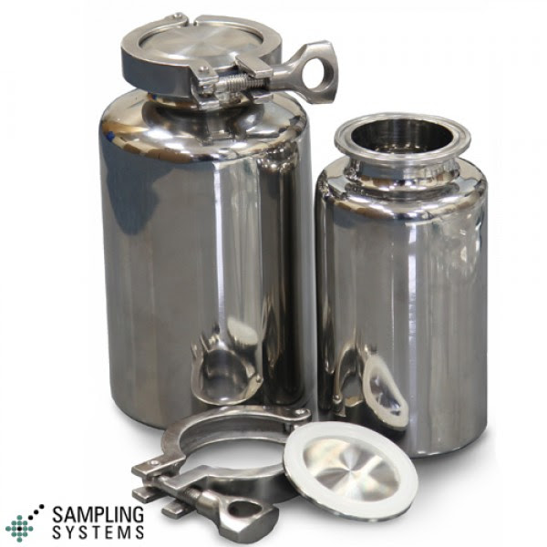 316L Stainless Clamp Top Bottle
