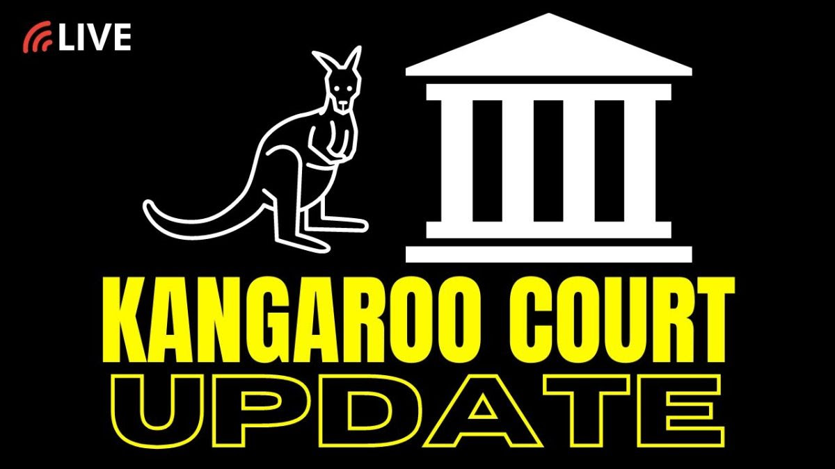 Kangaroo Court Signage
