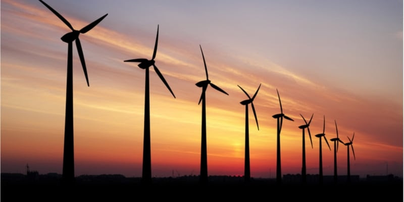 Wind energy farm