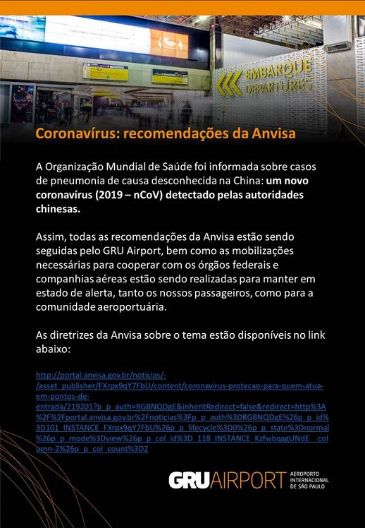 COMUNICADO GRU AIRPORT