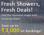 Up to Rs.3,000 off on your bookings